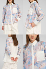 Blue Candy Clouds Shimara - Defect Sale