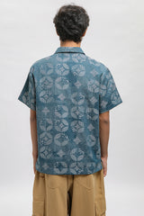 Aksara Kawung Biru Laut