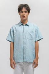 Aksara Kawung Biru Muda