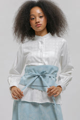 Amita Kawung Biru Muda