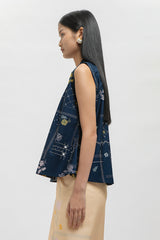 Arum Rekah Biru Laut