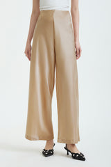 Beige Satin Pama