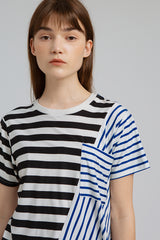 Black Striped Milena - Defect Sale