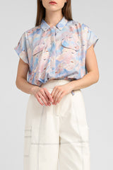 Blue Candy Clouds Morven - Defect Sale