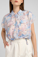 Blue Candy Clouds Morven - Defect Sale