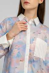 Blue Candy Clouds Shimara - Defect Sale