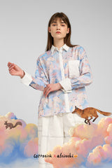 Blue Candy Clouds Shimara - Defect Sale