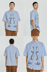 Blue Striped Farasan - Defect Sale