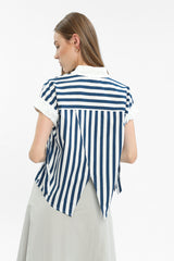 Blue Striped Journee - Defect Sale