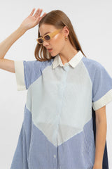 Blue Striped Mazie