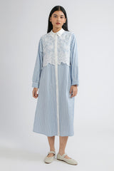 Blue Striped Novelle