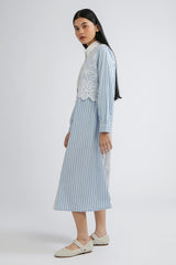 Blue Striped Novelle