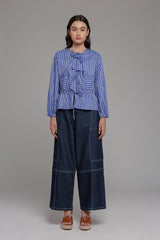 Blue Striped Tanesa
