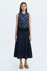 Blue Tartan Sali