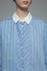 Blue Striped Donen