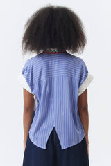 Blue Striped Journee