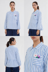 Blue Striped Leano B