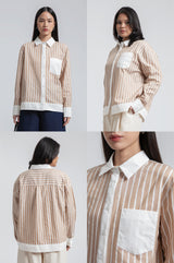 Brown Striped Kurala