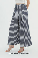 Navy Striped Citron