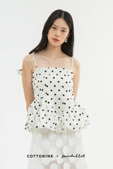 Off-white Polka Mimosa