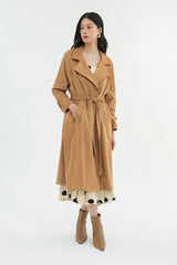 Camel Suede Tatin