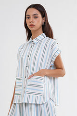 Cream Striped Roldan