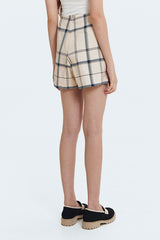 Cream Tartan Isadora