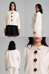 Cream Romaine - Defect Sale