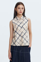Cream Tartan Almada