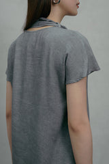 COTTONINKSTUDIO - Dark Grey Idora
