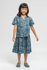 Elok Kawung Biru Laut