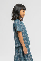 Elok Kawung Biru Laut