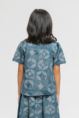 Elok Kawung Biru Laut