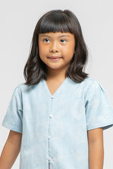 Elok Kawung Biru Muda