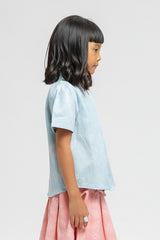 Elok Kawung Biru Muda