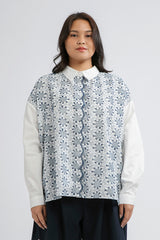 Floral Embroidery Fonsi - Defect Sale