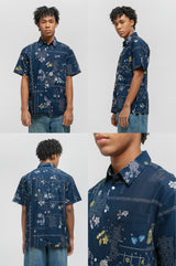 Aksara Rekah Biru Laut