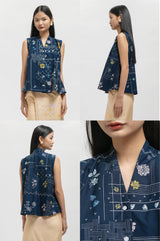 Arum Rekah Biru Laut