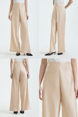Cream Satin Pama