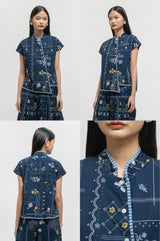 Kama Rekah Biru Laut