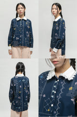 Laras Rekah Biru Laut