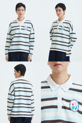 Light Blue Striped Liora