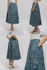 Mahika Kawung Biru Laut