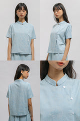 Radhani Kawung Biru Muda