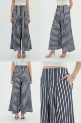 Navy Striped Citron