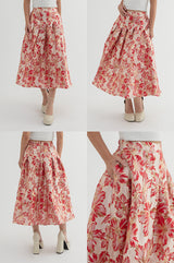 Red Floral Lira