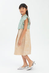 Green Floral Jinggao