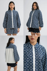 Indigo Scalloped Nardo A - Defect Sale