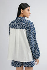 Indigo Scalloped Nardo B - Defect Sale