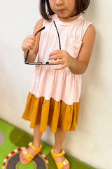 Pink Colorblock Nieve - Defect Sale